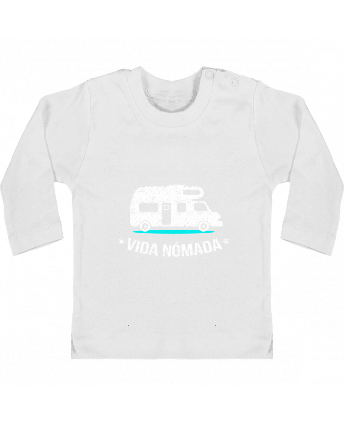 T-shirt bébé Vida Nómada Vanlife manches longues du designer berth99