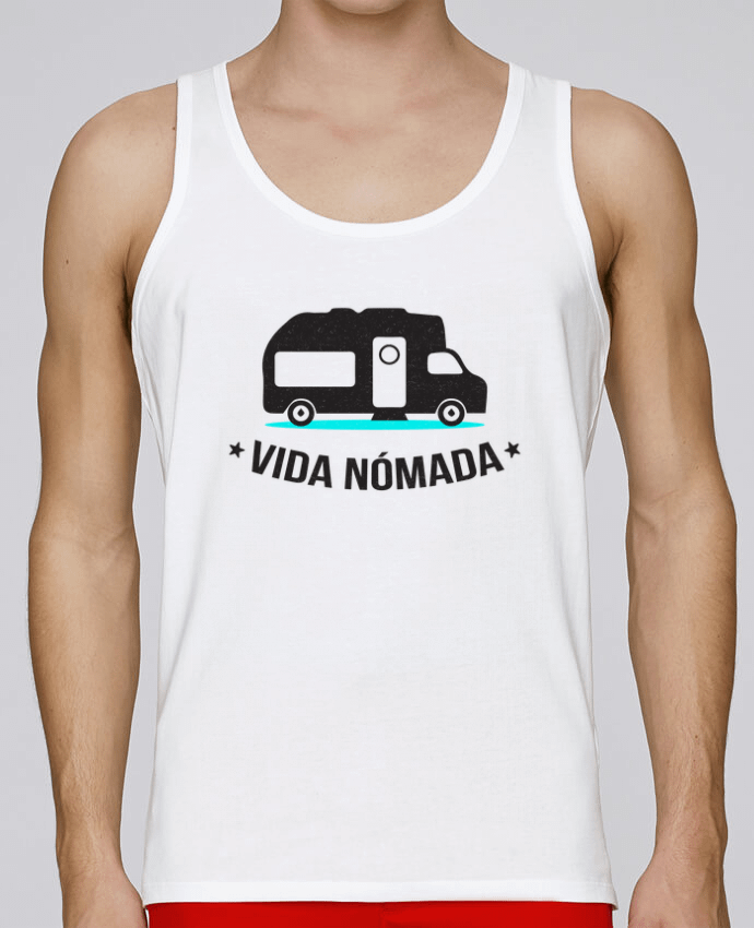 Débardeur homme Vida Nómada Vanlife par berth99 100% coton bio