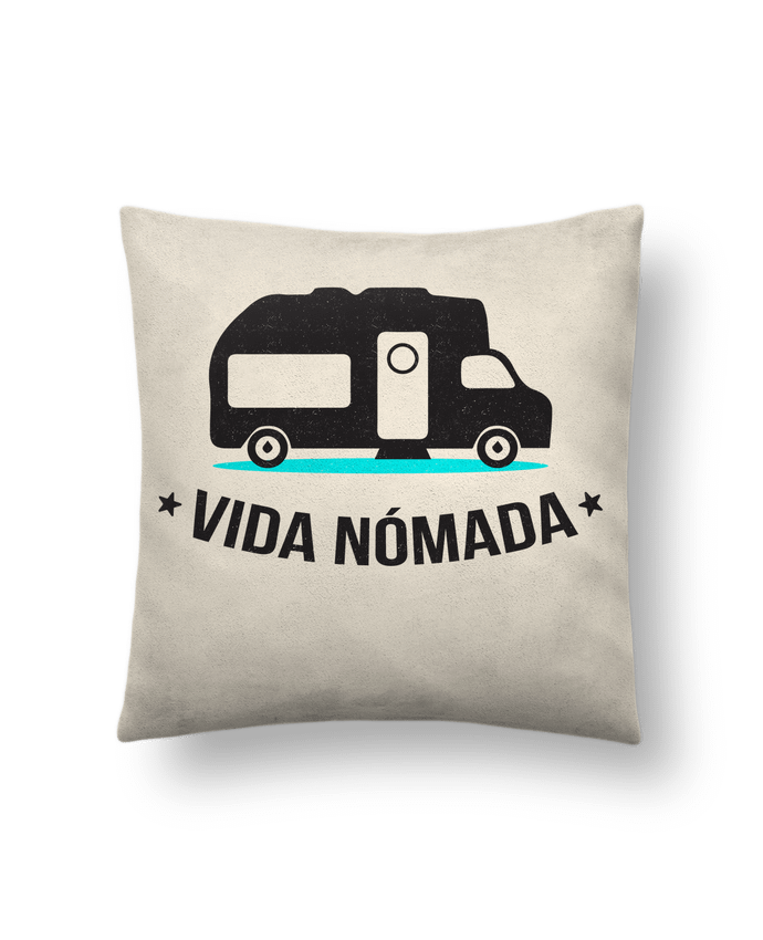 Coussin suédine Vida Nómada Vanlife par berth99