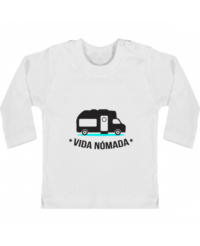 T-shirt bébé Vida Nómada Vanlife manches longues du designer berth99