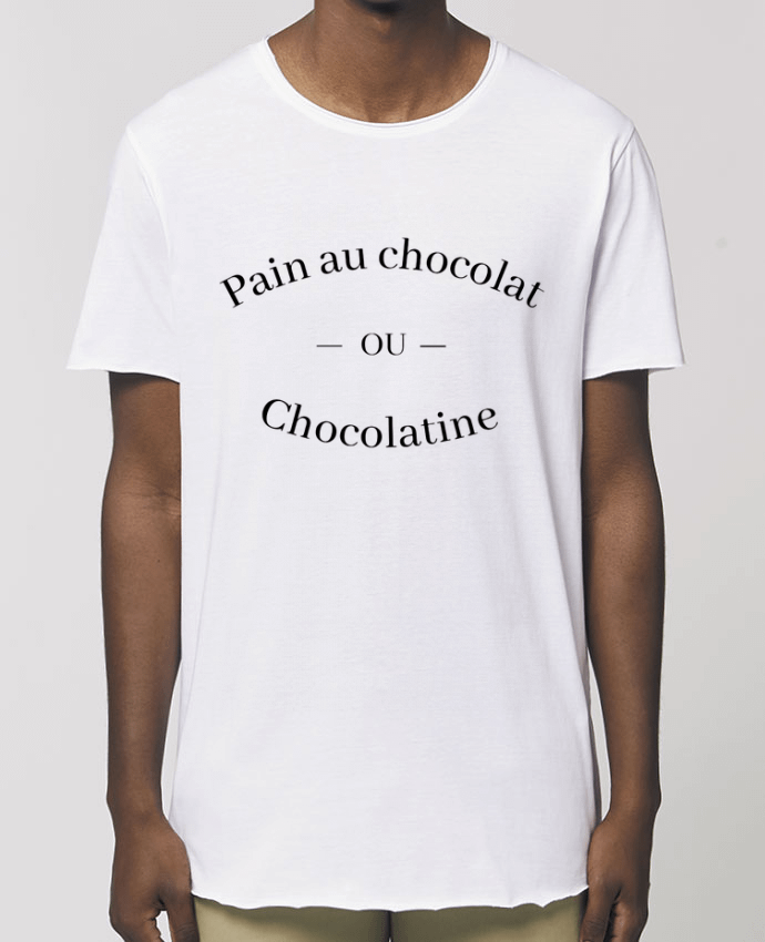 Tee-shirt Homme Pain au chocolat ou chocolatine ? Par  Frenchydesign