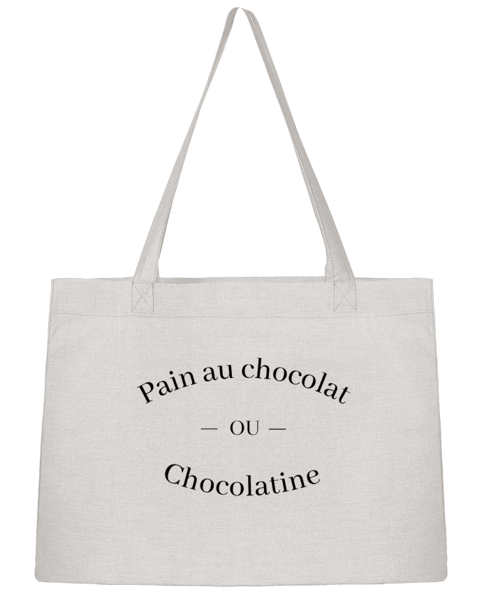 Sac Shopping Pain au chocolat ou chocolatine ? par Frenchydesign