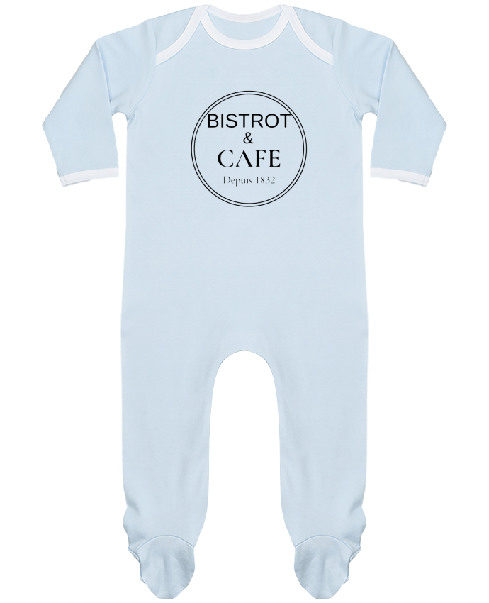 Body Pyjama Bébé Bistrot & Café par Frenchydesign