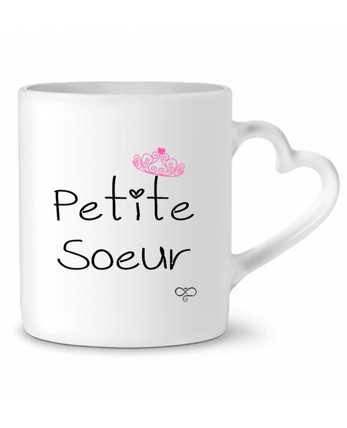 Mug coeur Petite soeur par A.L.I.