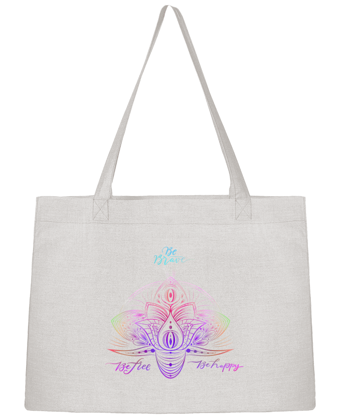 Sac Shopping Be brave - be free - be happy par A.L.I.