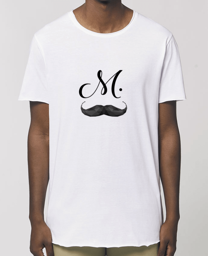 Tee-shirt Homme Monsieur moustache Par  A.L.I.