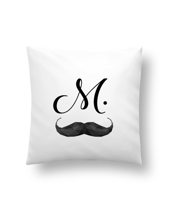 Coussin Monsieur moustache par A.L.I.