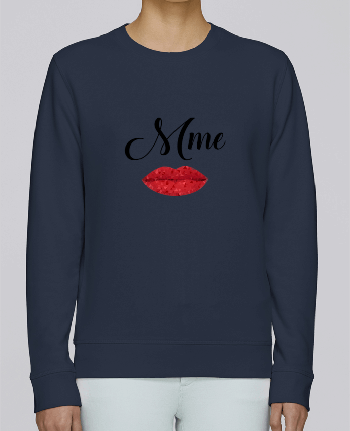 Sweatshirt Mme Bouche 3d par A.L.I.