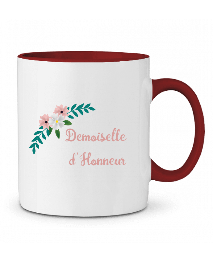 Mug bicolore Demoiselle d'honneur A.L.I.