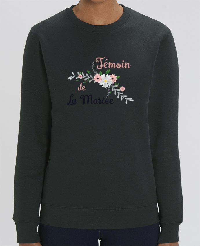 Sweat-shirt Témoin de la mariée Par A.L.I.