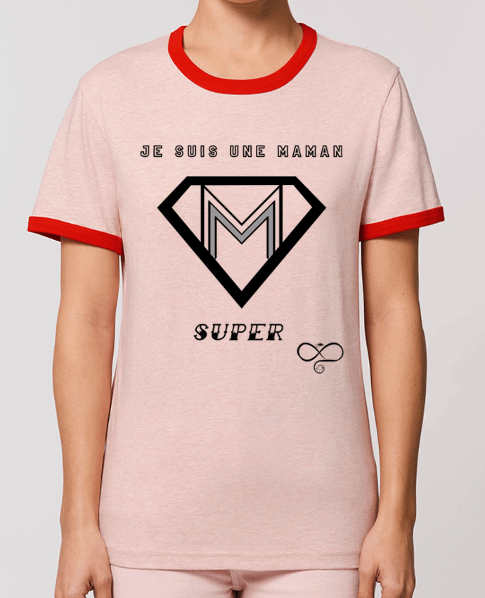 T-shirt Je suis une maman super par A.L.I.