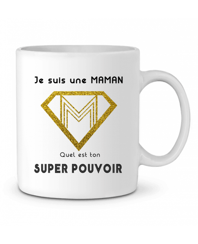 Mug  Je suis une super maman quel est ton super pouvoir par A.L.I.