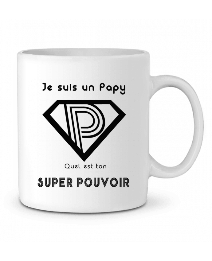 Mug  Je suis un papy quel est ton super pouvoir par A.L.I.