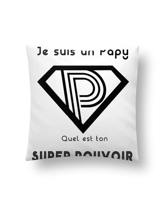 Coussin Je suis un papy quel est ton super pouvoir par A.L.I.