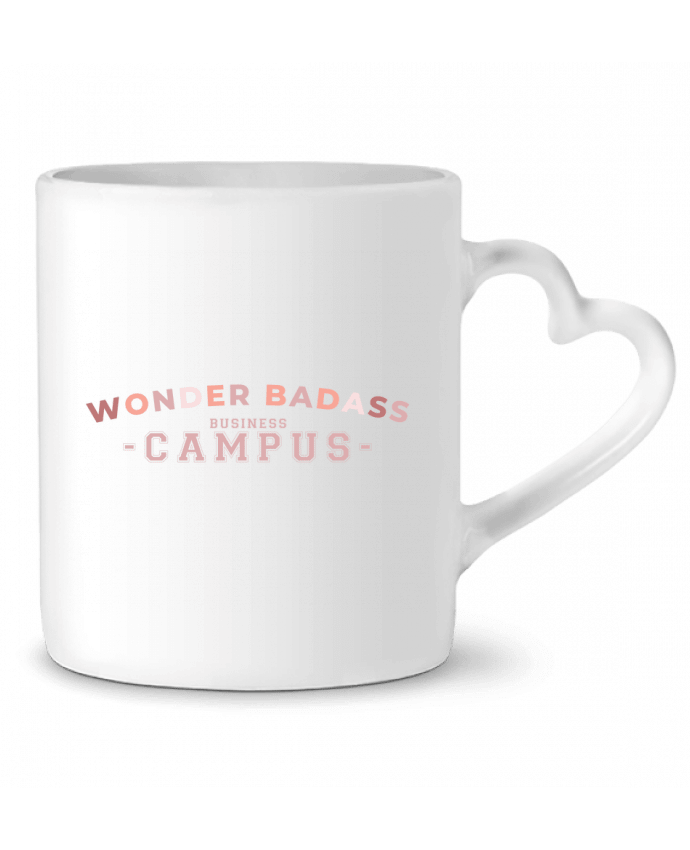 Mug coeur Wonder Badass Business Campus par Digital GB