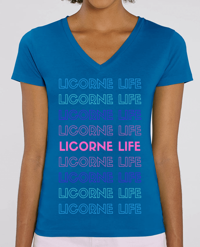 Tee-shirt femme LICORNE-LIFE Par  btskm