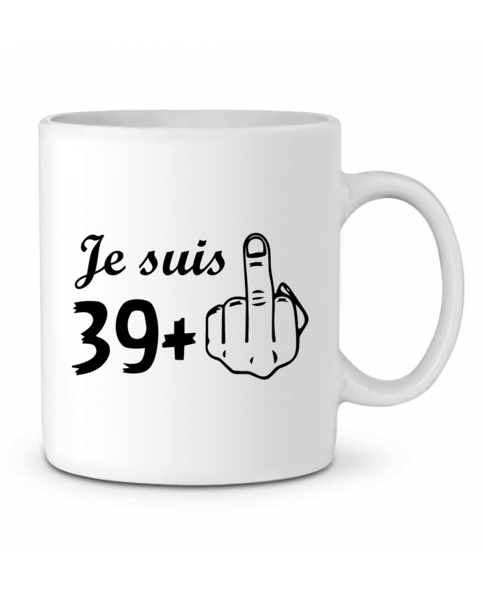 Mug  Je suis 39+ par tunetoo