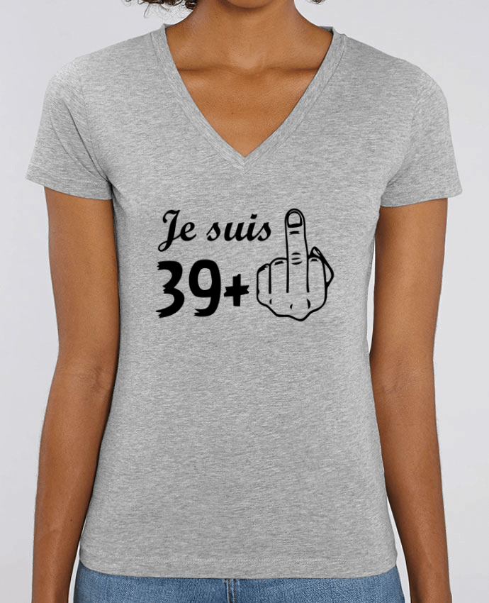 Tee-shirt femme Je suis 39+ Par  tunetoo