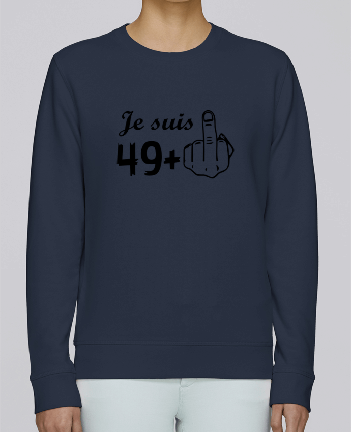 Sweatshirt Je suis 49+ par tunetoo