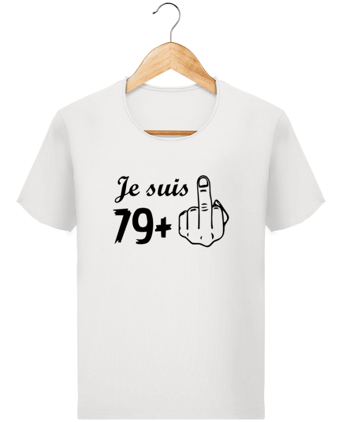  T-shirt Homme vintage Je suis 79+ par tunetoo