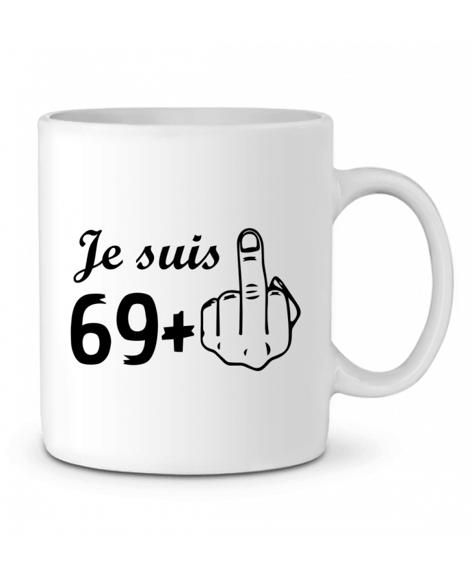 Mug  Je suis 69+ par tunetoo