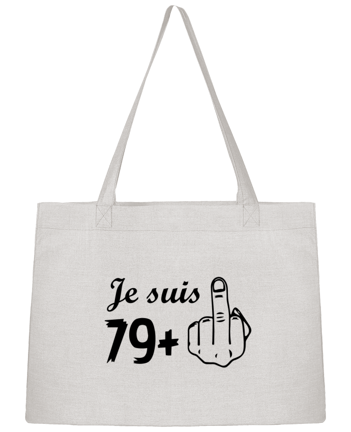 Sac Shopping Je suis 79+ par tunetoo