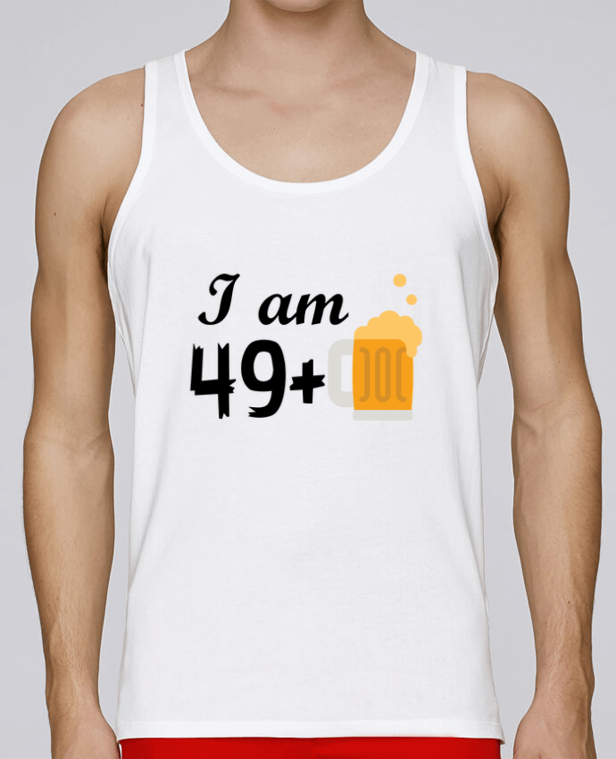 Débardeur homme I am 49+ par tunetoo 100% coton bio