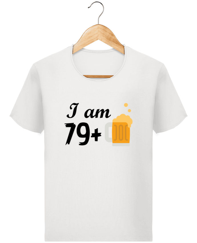  T-shirt Homme vintage I am 79+ par tunetoo