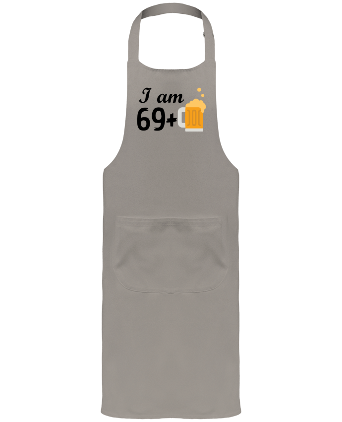 Tablier avec poches I am 69+ par tunetoo