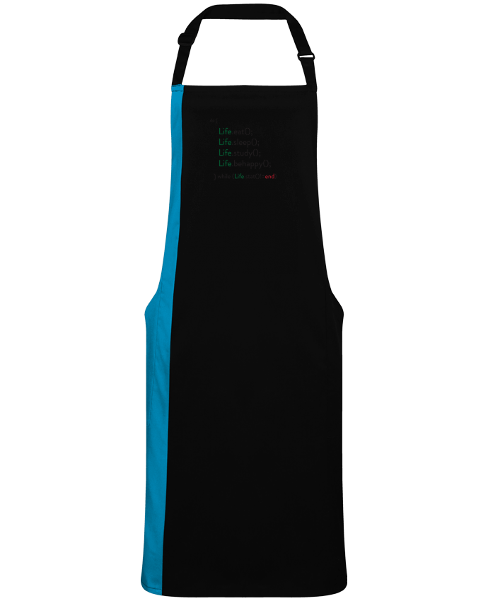 Tablier bicolore Geek Lifestyle par  tunetoo