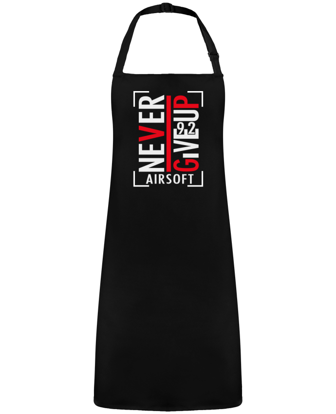 Tablier Never Give Up Airsoft par  XproDZ