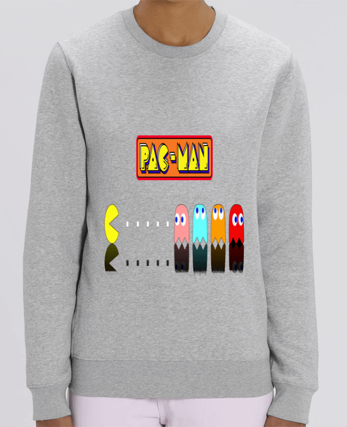 Unisex Crew Neck Sweatshirt 350G/M² Changer Pac-Man Par Vince59153