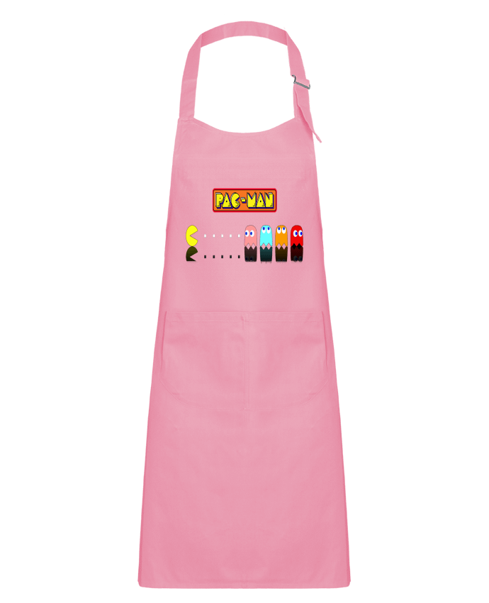 Kids chef pocket apron Pac-Man by Vince59153