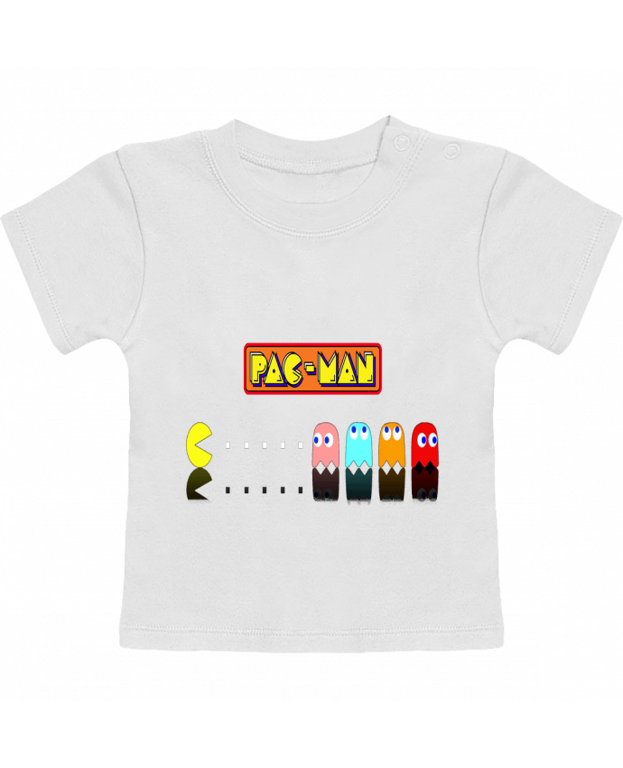 T-shirt bébé Pac-Man manches courtes du designer Vince59153