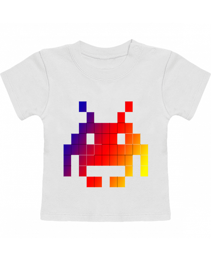 T-shirt bébé Space Invaders manches courtes du designer Vince59153