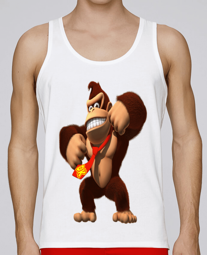 Débardeur homme Donkey Kong par Vince59153 100% coton bio