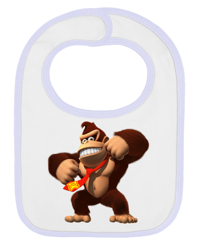 Bavoir bébé uni Donkey Kong par Vince59153