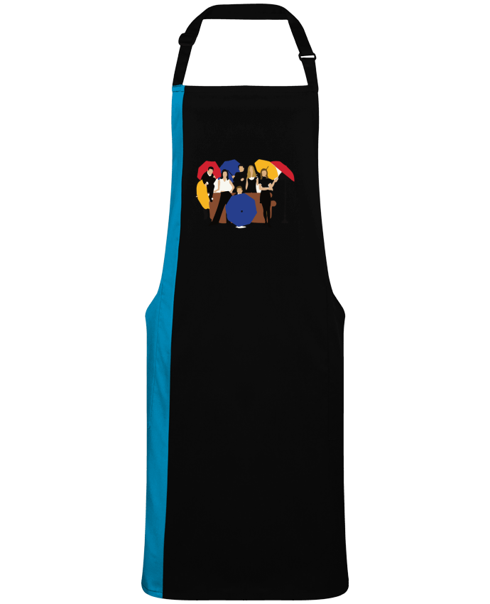 Tablier bicolore Friends par  flormantinan