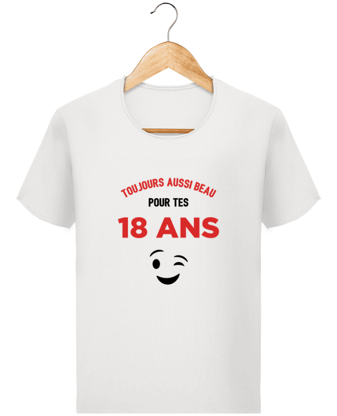  T-shirt Homme vintage Toujours aussi beau pour tes 18 ans par tunetoo