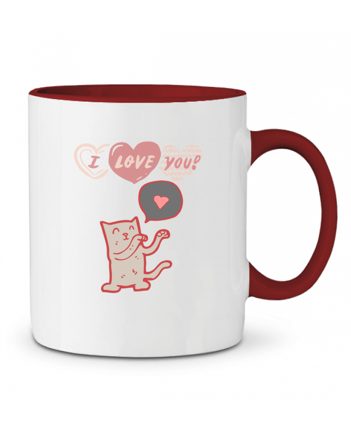 Mug bicolore Pet Lovers (Cats) Les meilleurs produits num