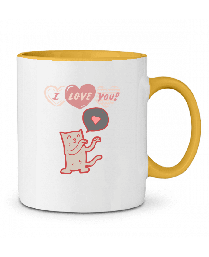 Mug bicolore Pet Lovers (Cats) Les meilleurs produits num