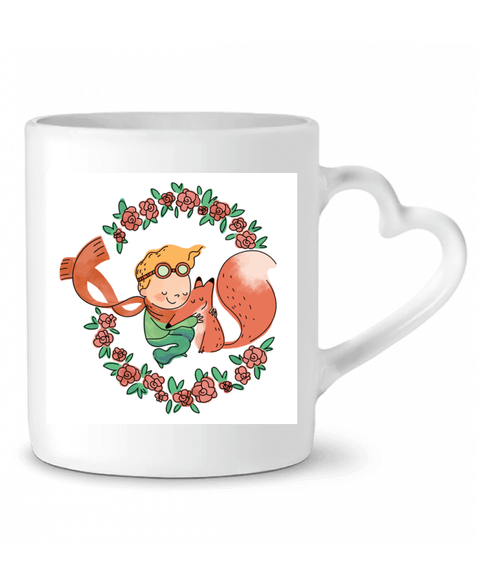 Mug coeur Principito par andynahuel