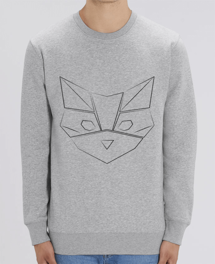 Sweat-shirt Logo chat Par Claire