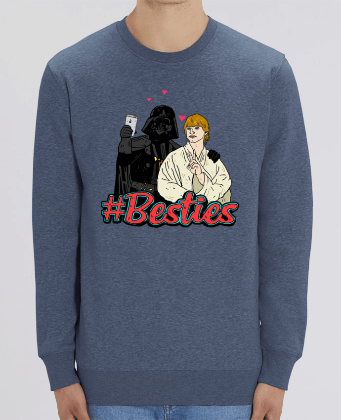 Sweat Col Rond Unisexe 350gr Stanley CHANGER #Besties Star Wars Par Nick cocozza