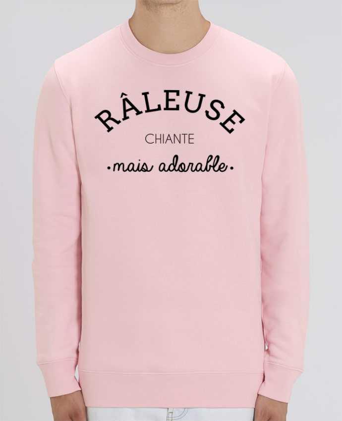 Unisex Crew Neck Sweatshirt 350G/M² Changer Râleuse chiante mais adorable Par La boutique de Laura