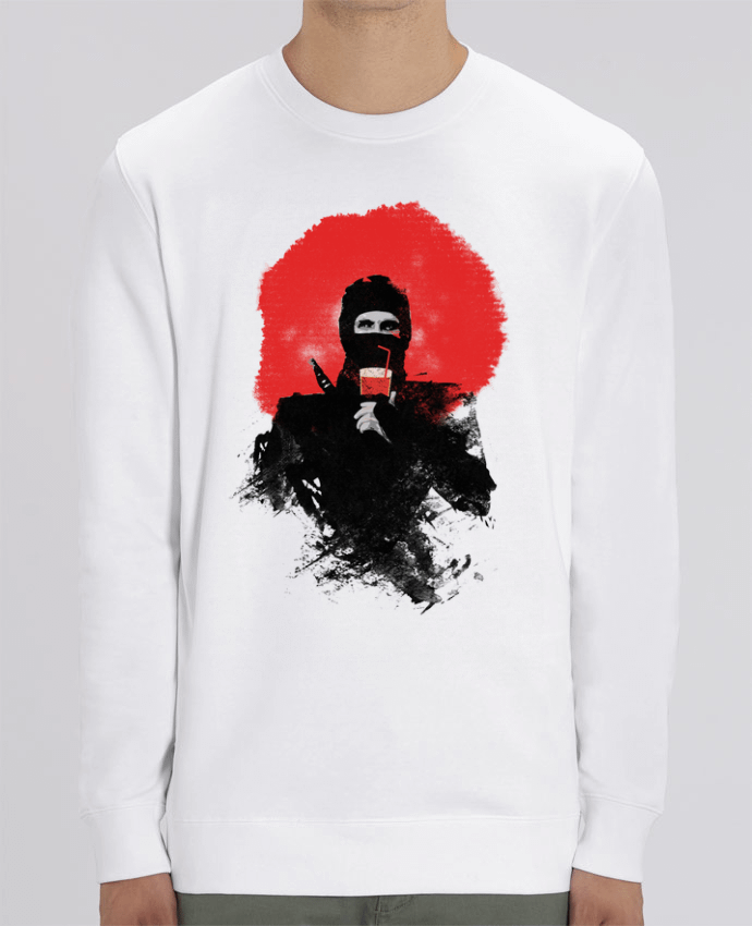 Unisex Crew Neck Sweatshirt 350G/M² Changer American ninja Par robertfarkas