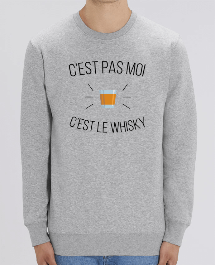 Sweat Col Rond Unisexe 350gr Stanley CHANGER C'est le whisky Par tunetoo