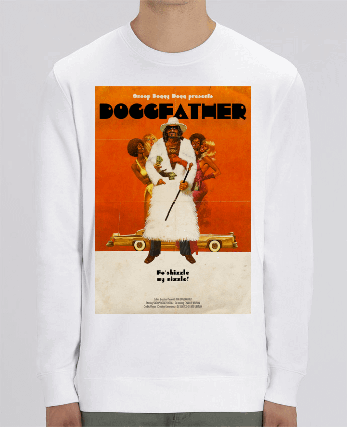 Unisex Crew Neck Sweatshirt 350G/M² Changer Doggfather Par 