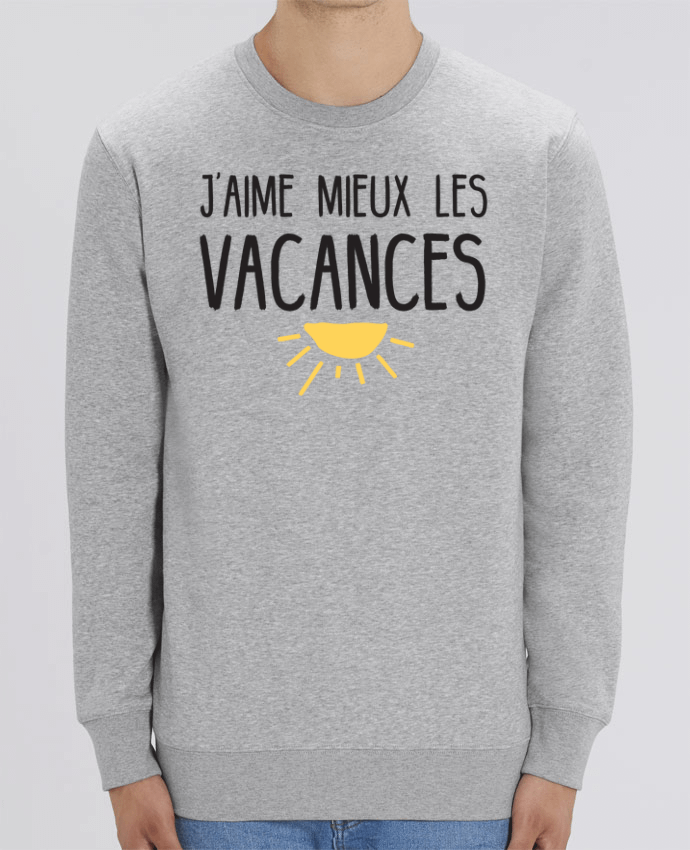 Sweat-shirt J'aime mieux les vacances Par tunetoo