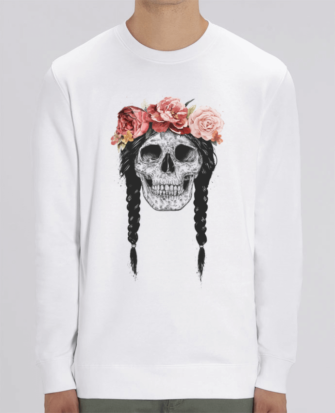 Sudadera Cuello Redondo Unisex 350gr Stanley CHANGER Festival Skull Par Balàzs Solti